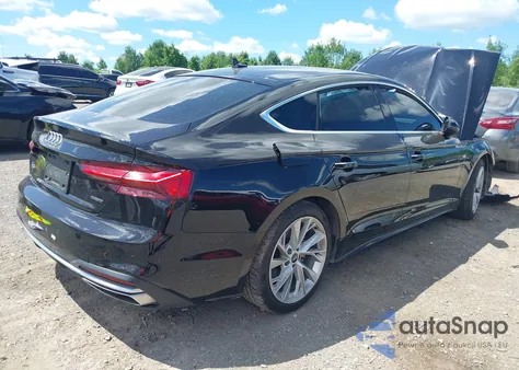 2022 Audi A5 Sportback Premium 40 Tfsi Quattro S Tronic z USA, uszkodzony, nr VIN WAUABCF58NA007960